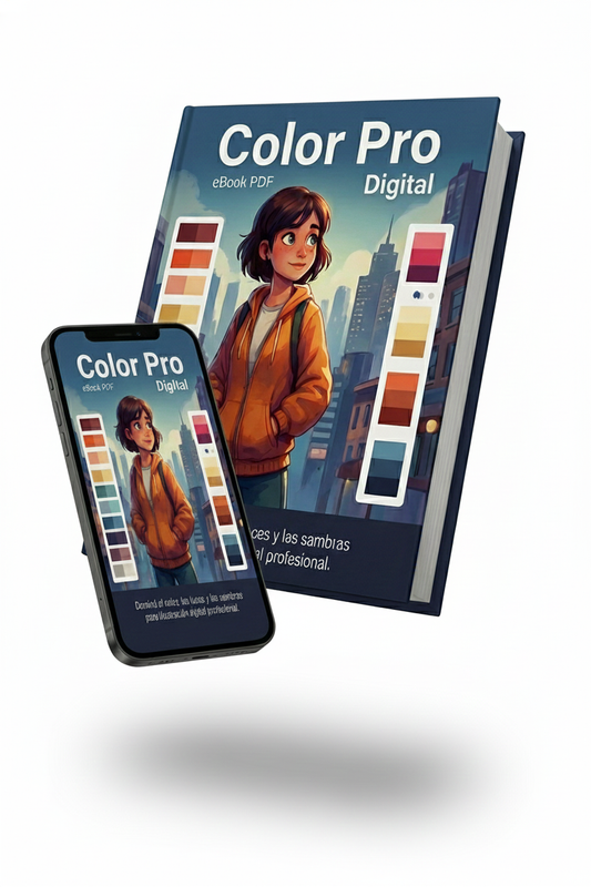 Color Pro Digital: metodología completa para dominar el color, las luces y las sombras.